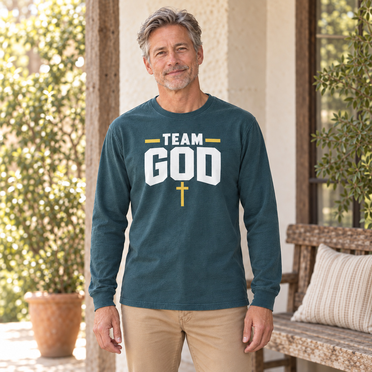 Team God Rally Long-Sleeve T-Shirt